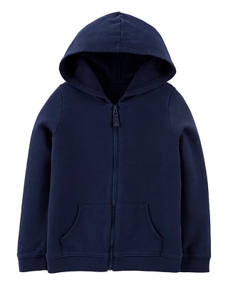 Kid Zip-Up French Terry Hoodie