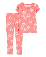 Toddler 2-Piece Floral 100% Snug Fit Cotton Pyjamas