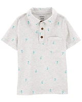 Printed Polo Shirt