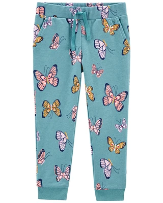 Baby Girl Butterfly Joggers