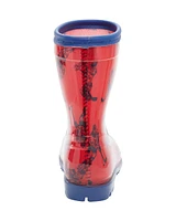 Toddler Hockey Print Rain Boots