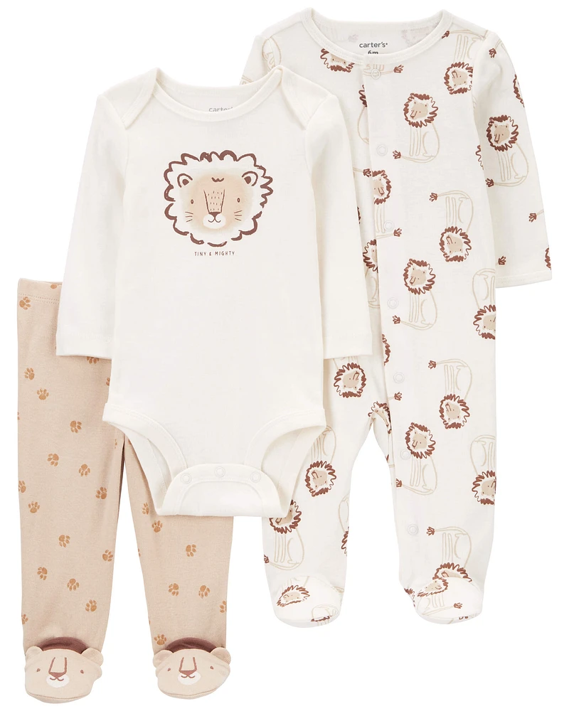 "Tiny & Mighty" 3-Piece Sleep and Play Set