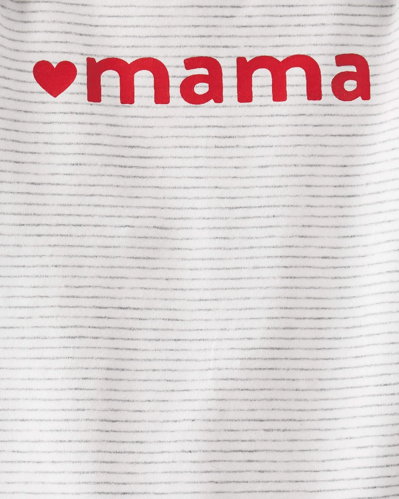 Baby Organic Cotton Mama Bodysuit