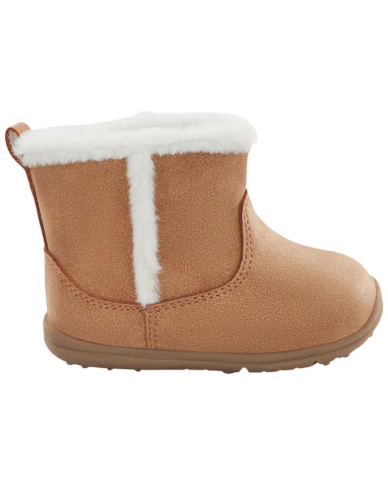 Baby Easy Step Sherpa Winter Boots