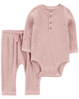 Baby 2-Piece Bodysuit Pant Set