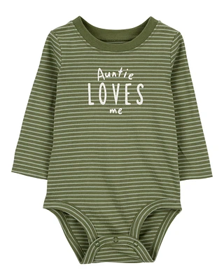 Baby Auntie Loves Me Collectible Bodysuit