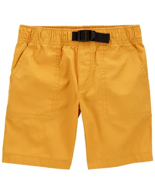 Pull-On Buckle Shorts