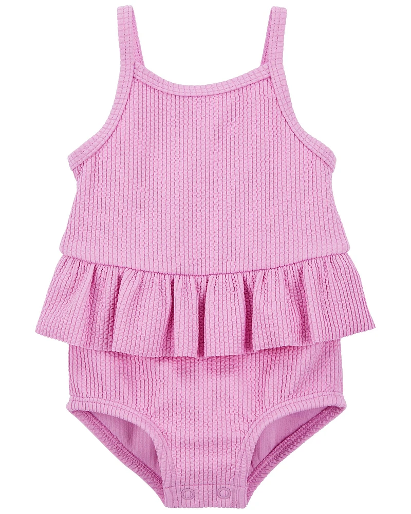 1-Piece Ruffle Swimsuit