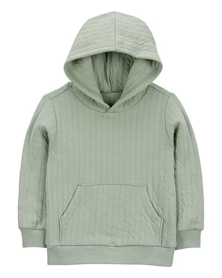 Toddler Pullover Doubleknit Hoodie - Green