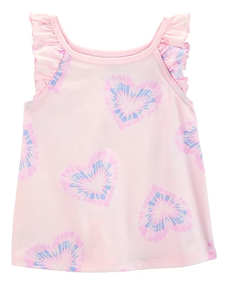 Toddler Heart Vintage Muscle Tank