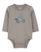 Baby Grandpa's Sidekick Long-Sleeve Bodysuit