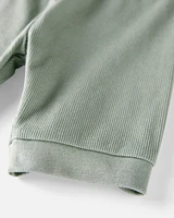 Toddler Organic Cotton Pyjama Set Green
