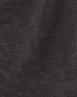 Baby Pull-On Cotton-Blend Shorts - Black