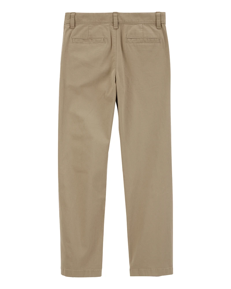 Kid Flat-Front Pants