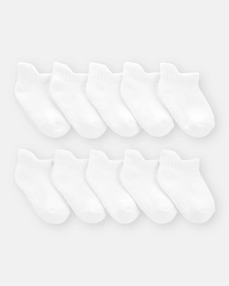 Baby 10-Pack No Show Socks