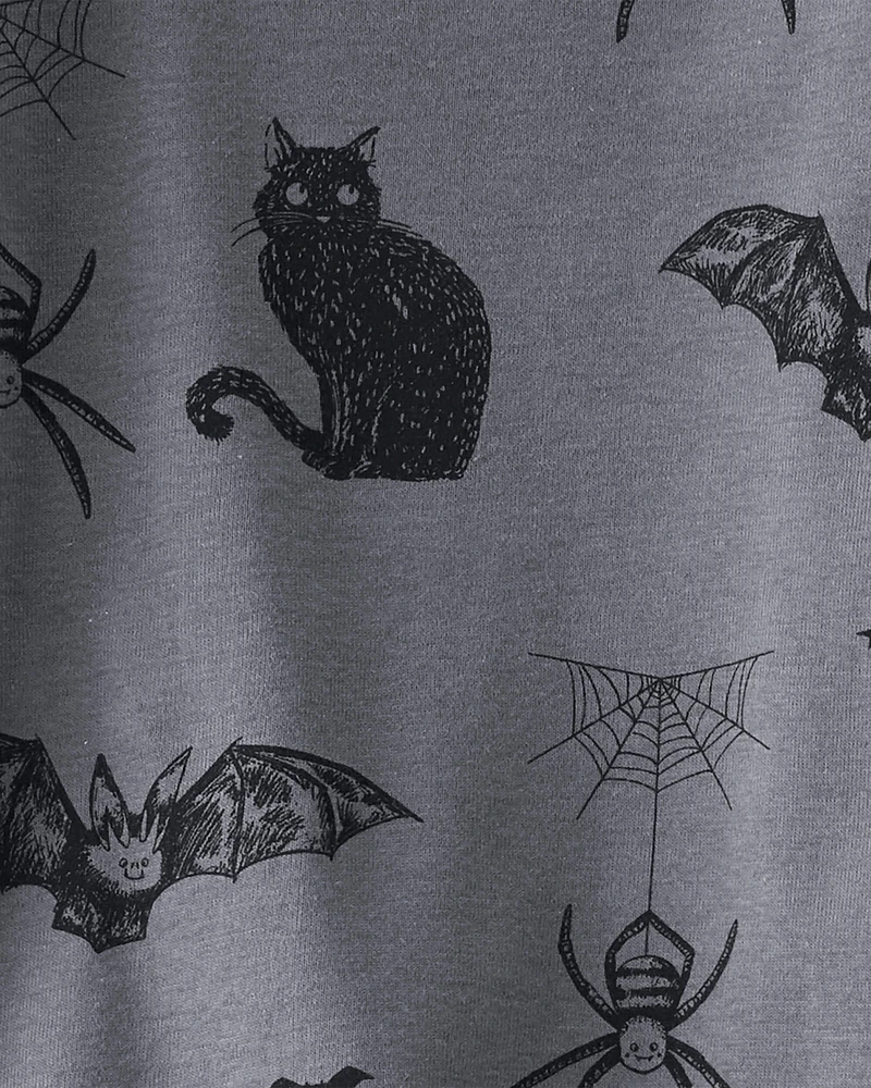 Toddler Organic Cotton Pyjamas Spooky Shadows Print