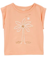 Baby Palm Tree Knit Tee