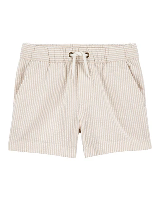 Toddler Pull-On Drawstring Shorts - Khaki