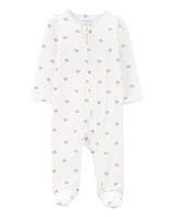 Baby Zip-Up PurelySoft Sleeper Pyjamas