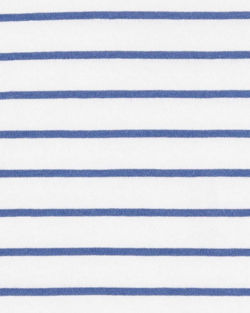 Kid Striped Short-Sleeve Fashion Top