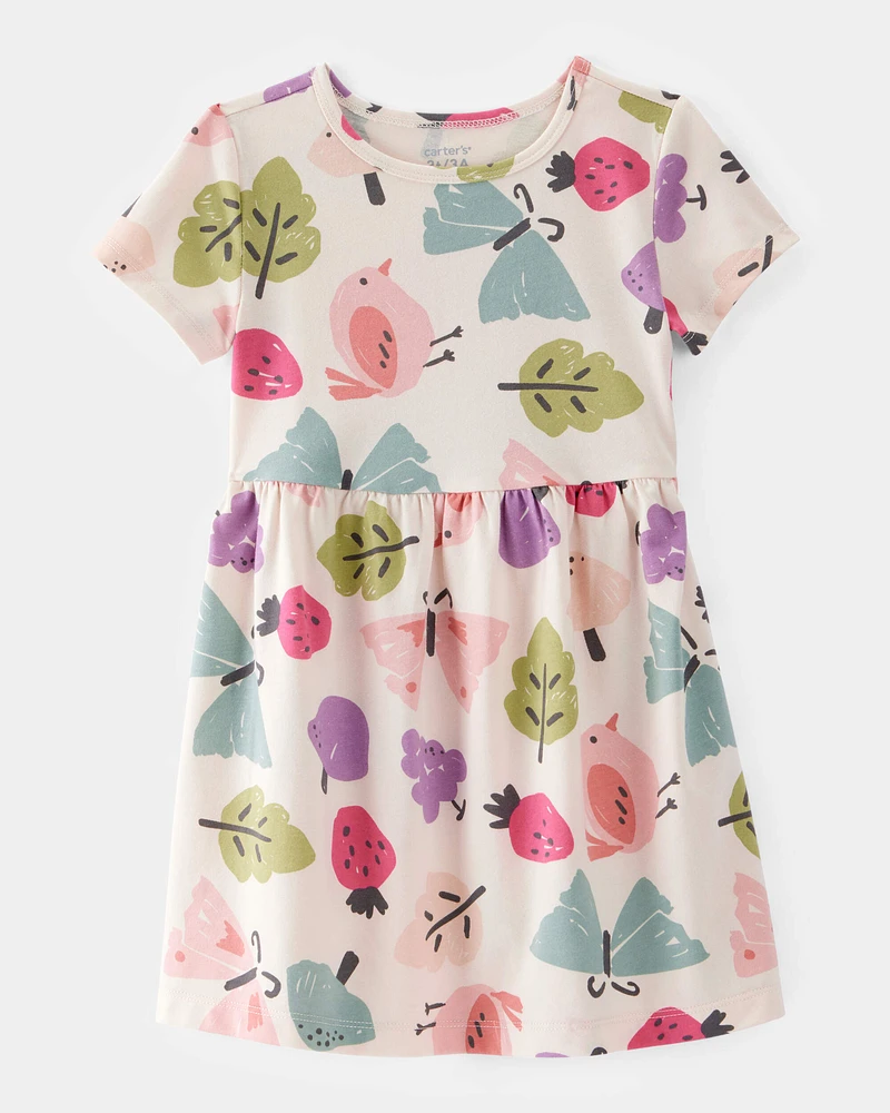 Toddler Fruit Print Dress