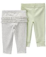 Baby 2-Pack Pull-On Pants