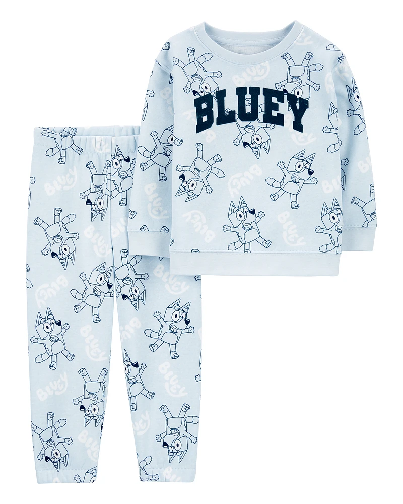 Toddler 2-Piece Bluey Sweatshirt & Pant Set