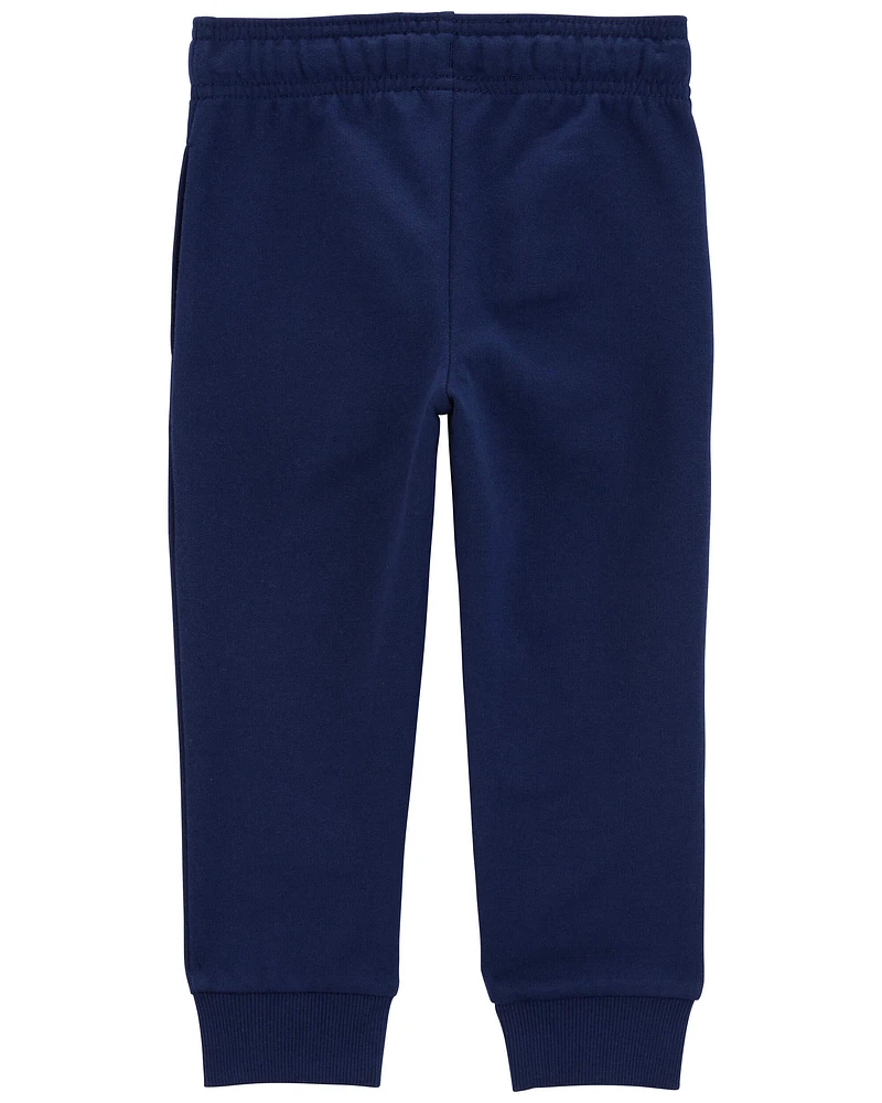 Pantalon de jogging en jersey bouclette