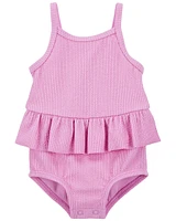 Baby 1-Piece Ruffle Swimsuit