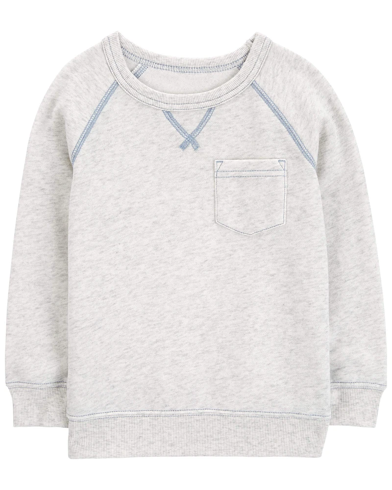 Toddler Long-Sleeve Fleece Pullover