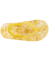 Sunflower Flip Flops