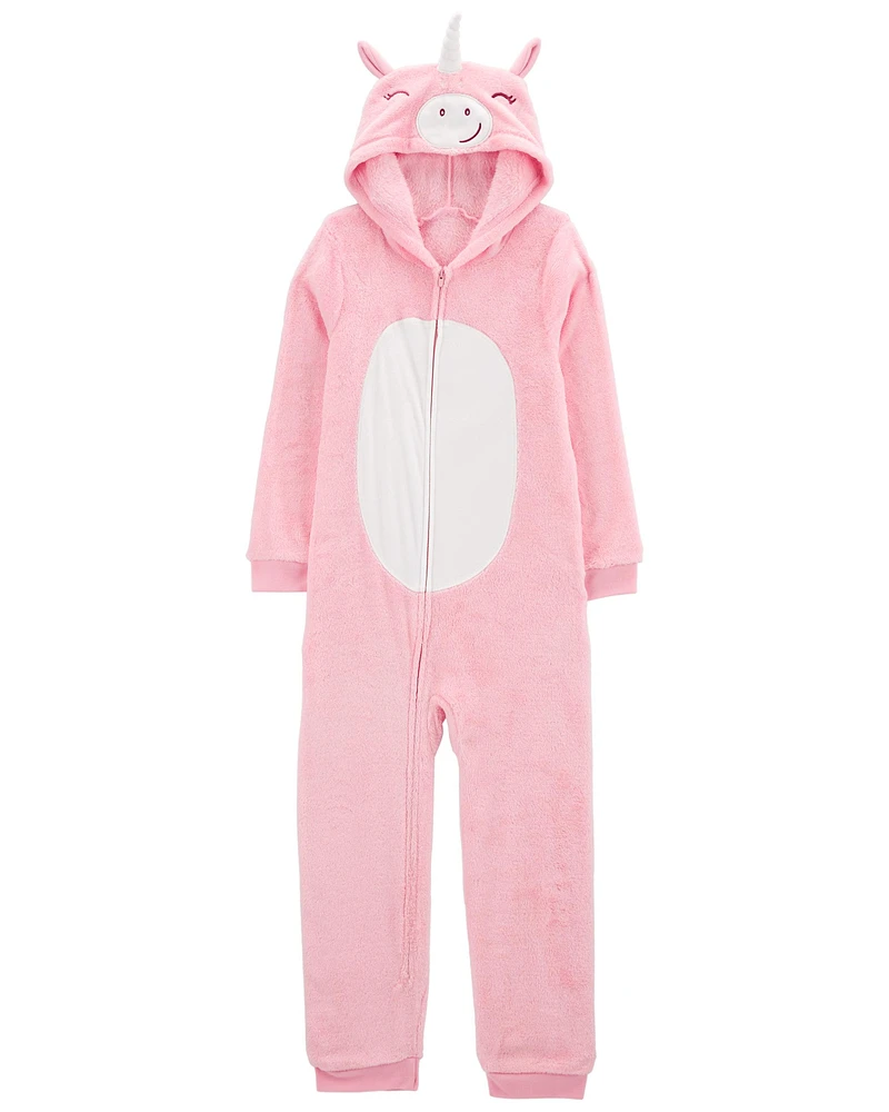 Kid Halloween Unicorn Pyjama Jumpsuit Costume