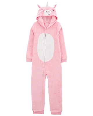 Kid Halloween Unicorn Pyjama Jumpsuit Costume