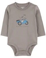 Grandpa's Sidekick Long-Sleeve Bodysuit