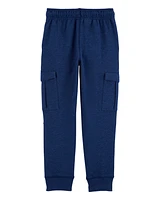 Kid Pull-On Knit Cargo Pants