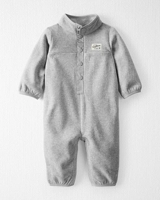 Baby Microfleece Jumpsuit Made with Organic Cotton