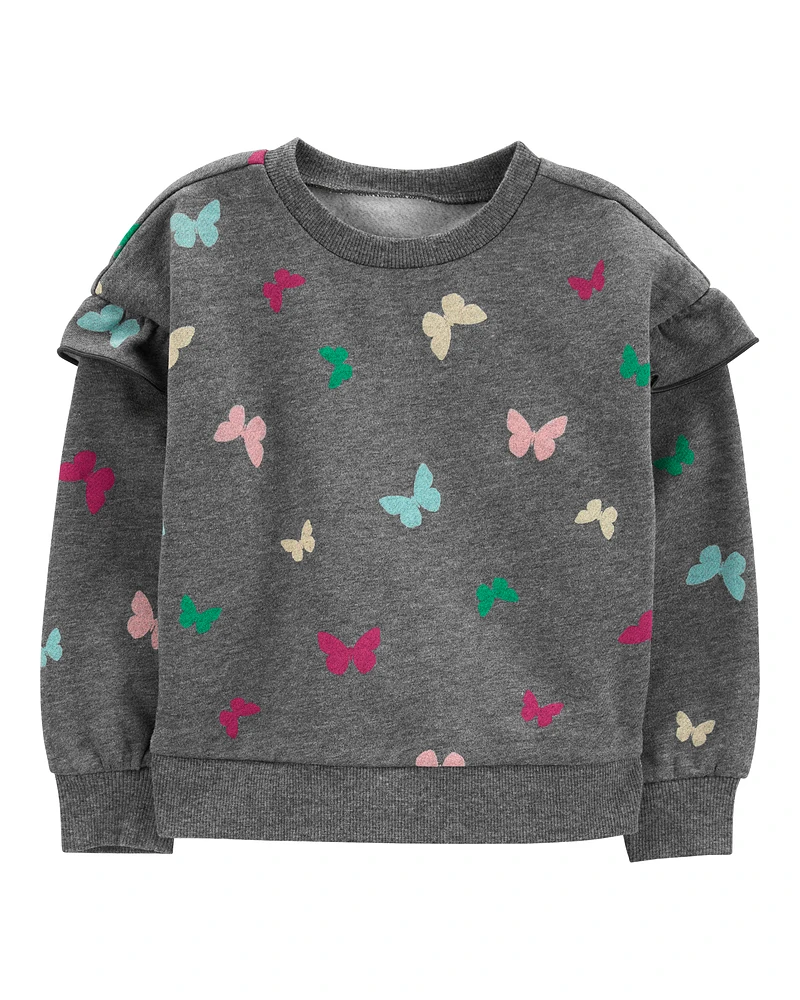 Baby Butterfly Fleece Sweatshirt