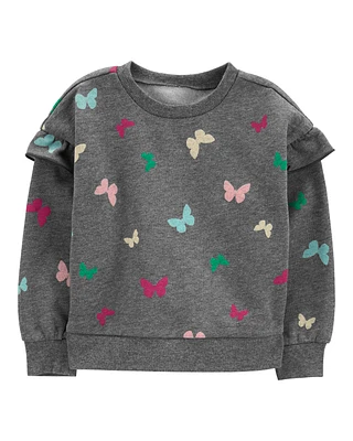 Baby Butterfly Fleece Sweatshirt