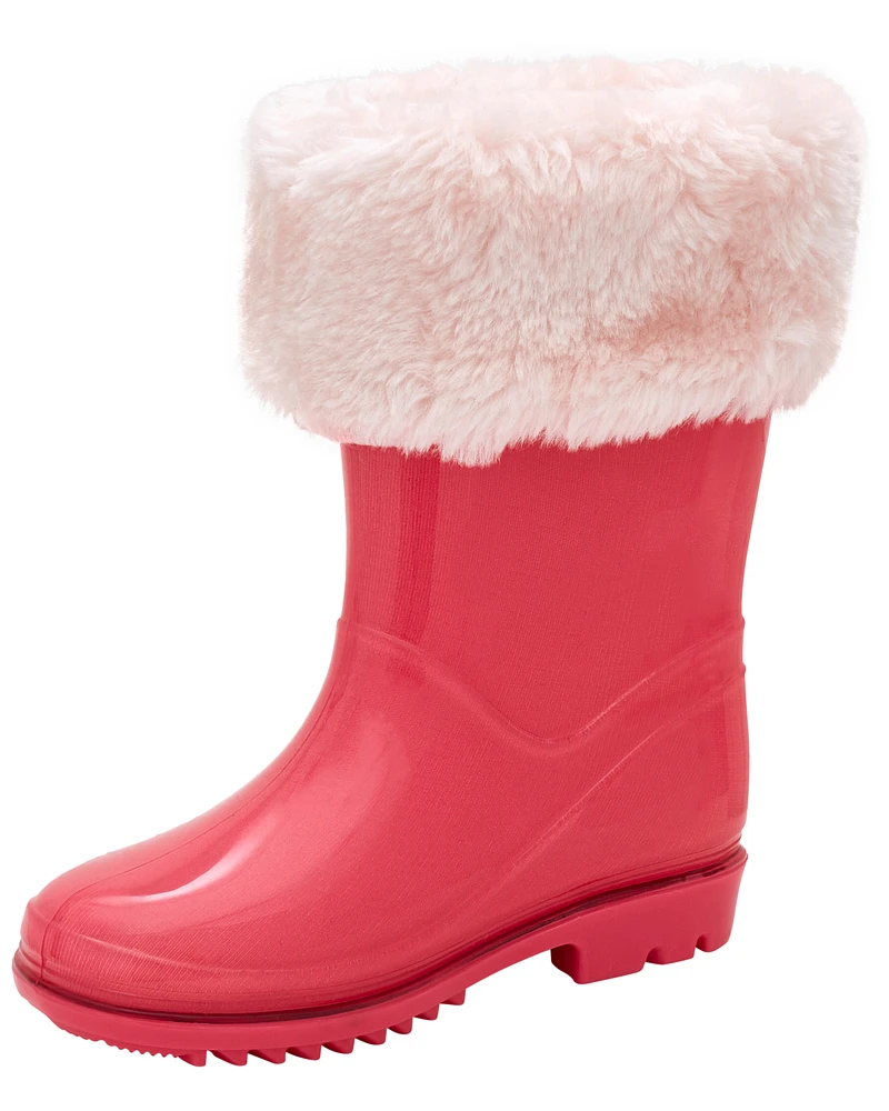 Toddler Faux Fur-Lined Boots