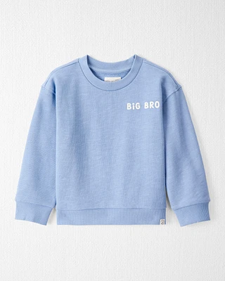 Toddler Organic Cotton Big Bro Sweatshirt