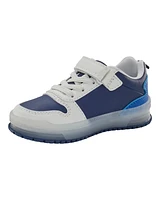 Toddler Light-Up Casual Sneakers - White/Navy