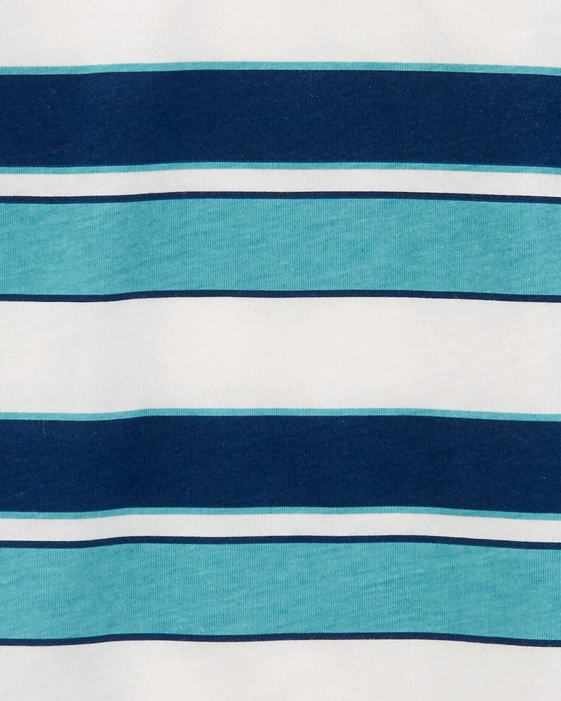 Kid Striped Henley Tee