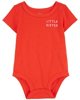 Little Sister Cotton Bodysuit