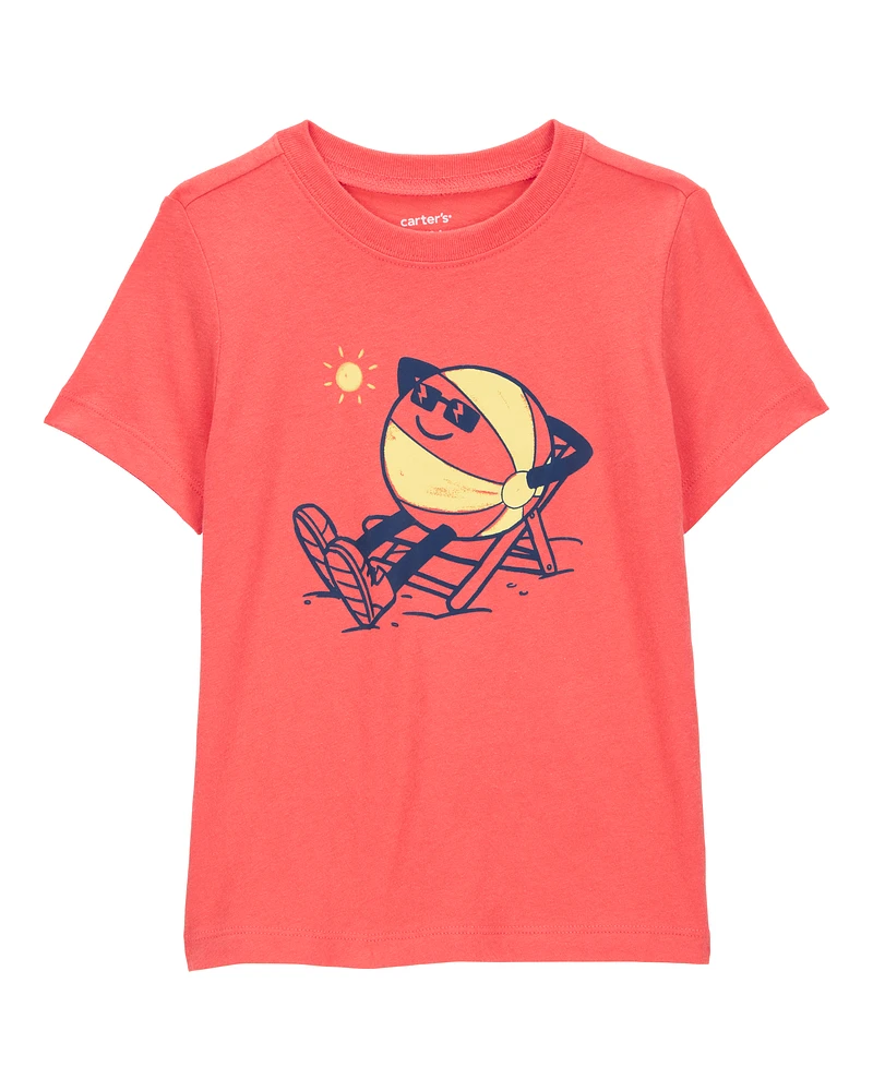 Toddler Beachball Graphic Tee