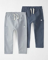 Toddler 2-Pack Organic Cotton Sweatpants