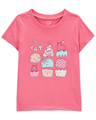 Toddler Cupcake Graphic Tee