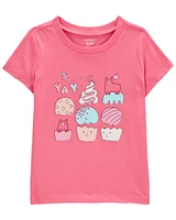 Toddler Cupcake Graphic Tee