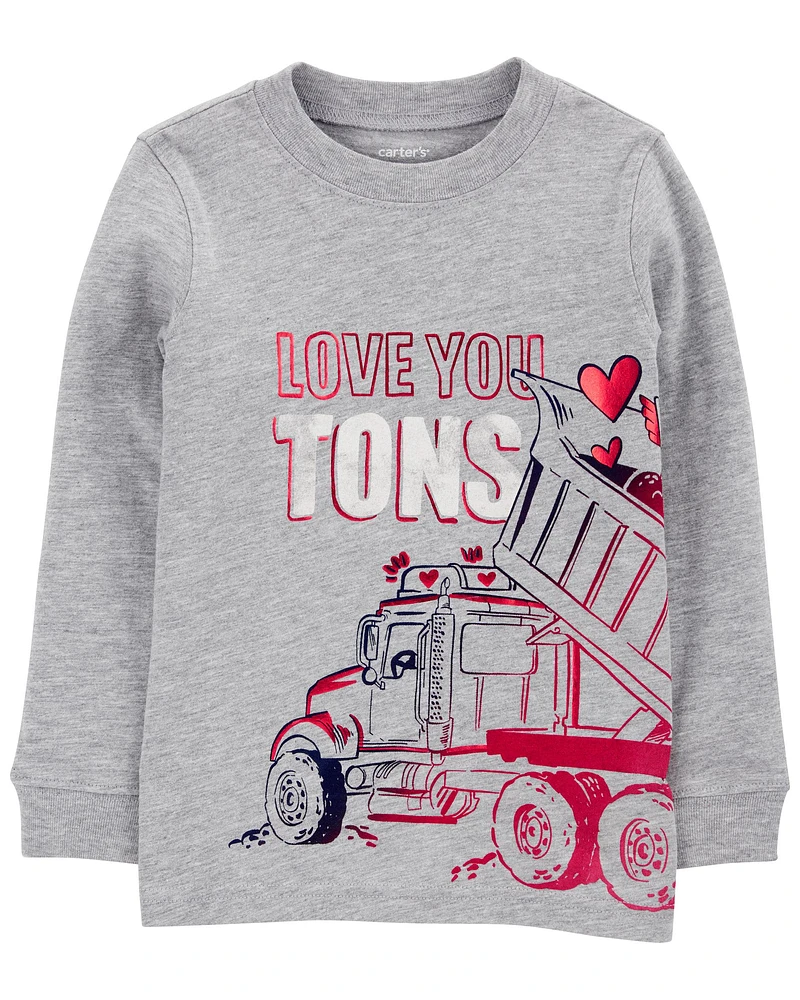 Truck Cotton Blend Long-Sleeve Tee