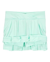 Girls Active Match Skort - Turquoise