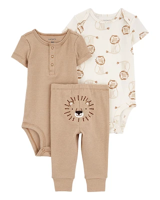 Baby 3-Piece Bear Little Outfit Set